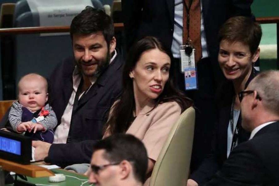 New Zealand’s ‘First Baby’ makes UN debut