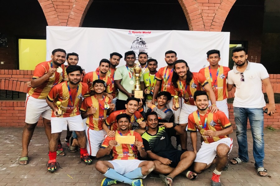 IUB champion in IUT OIC inter-university football championship