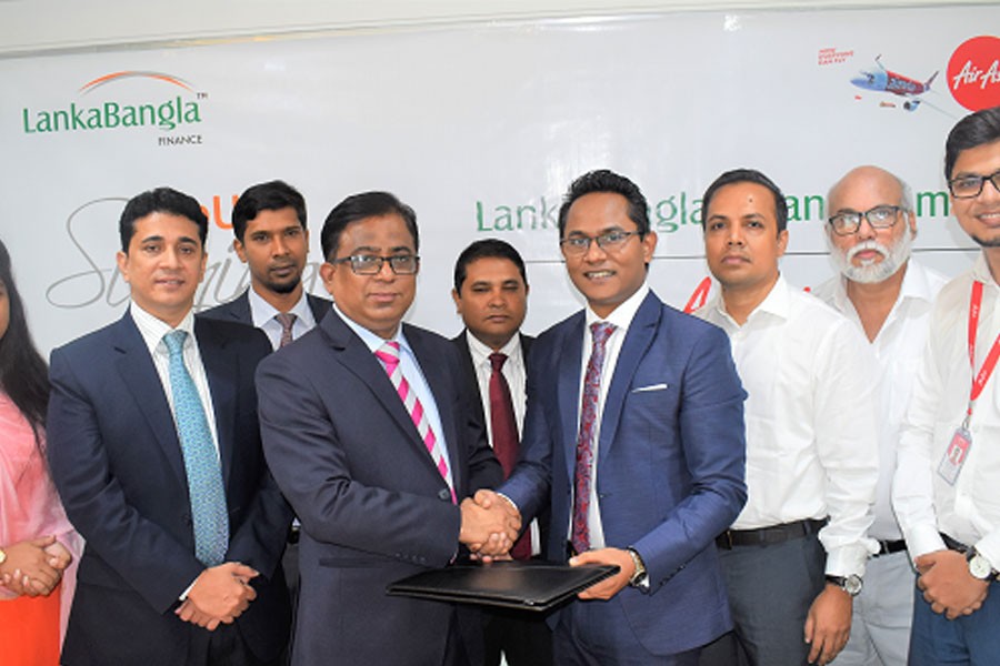 LankaBangla Finance inks MoU with Air Asia