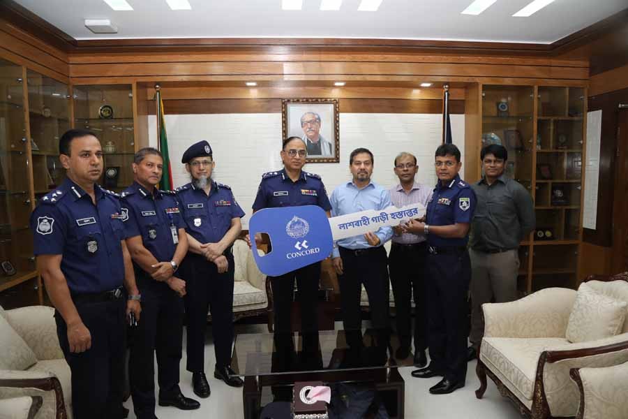 Concord gives freezer van to Bangladesh Police