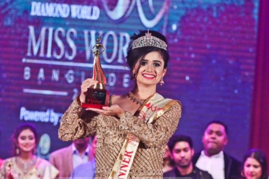 Oishee wins ‘Miss World Bangladesh’ crown