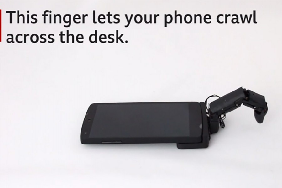 French researcher develops touch-sensitive robotic finger for smartphones