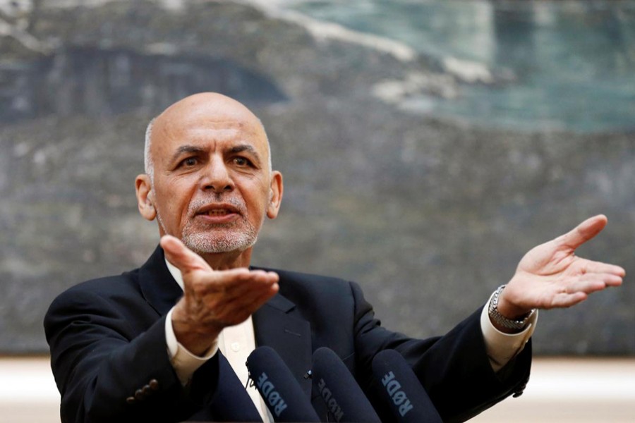 Afghan President Ashraf Ghani