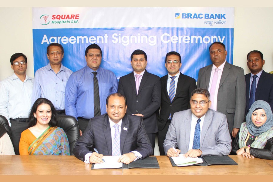 BRAC Bank customers to enjoy special benefits at Square Hospitals