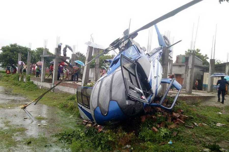 Impress Telefilm MD, five others escape chopper crash