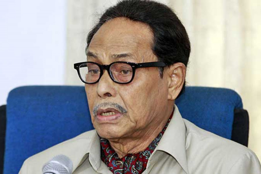 Jatiya Party (JP) chairman Hussain Muhammad Ershad. File photo