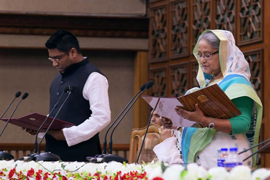 Barishal mayor, councillors take oath