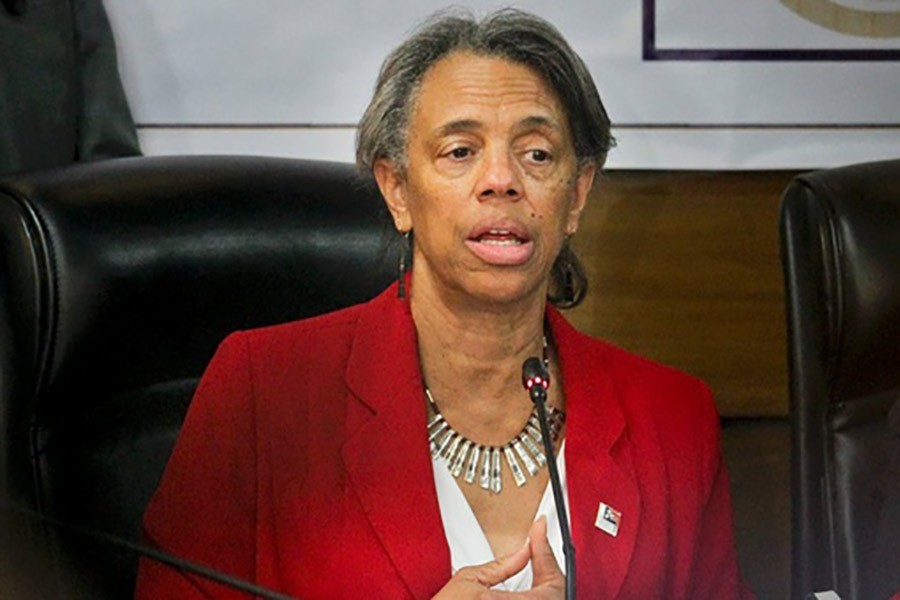 US ambassador in Dhaka Marcia Bernicat seen in this file photo