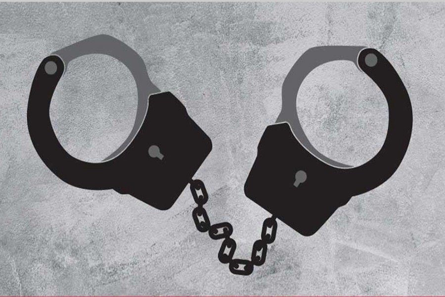 Two ‘criminals’ held with arms, weapons in Gazipur