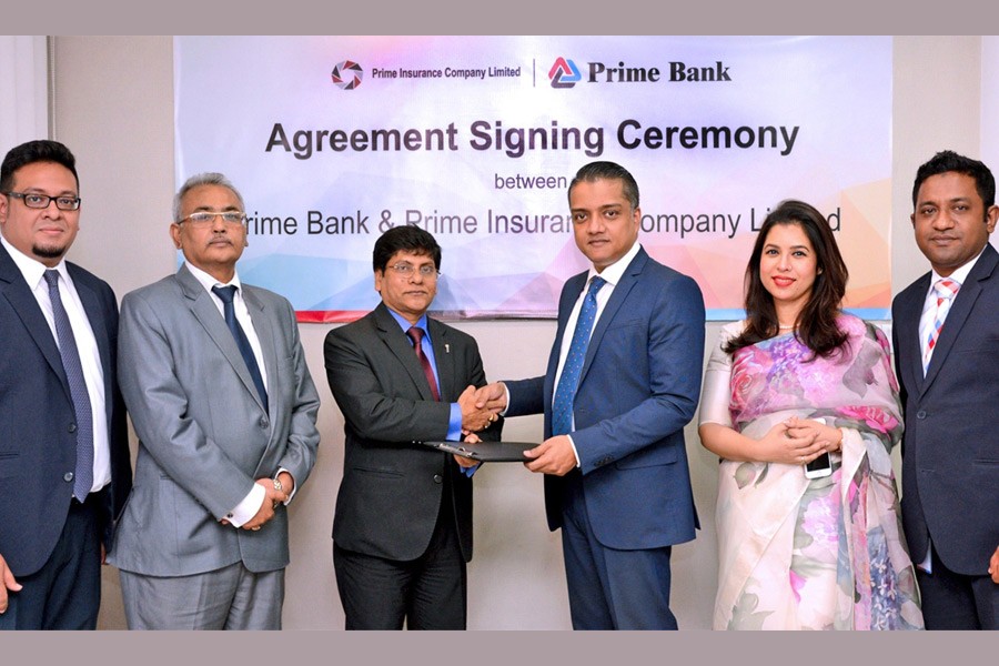 Prime Bank inks deal with Prime Insurance