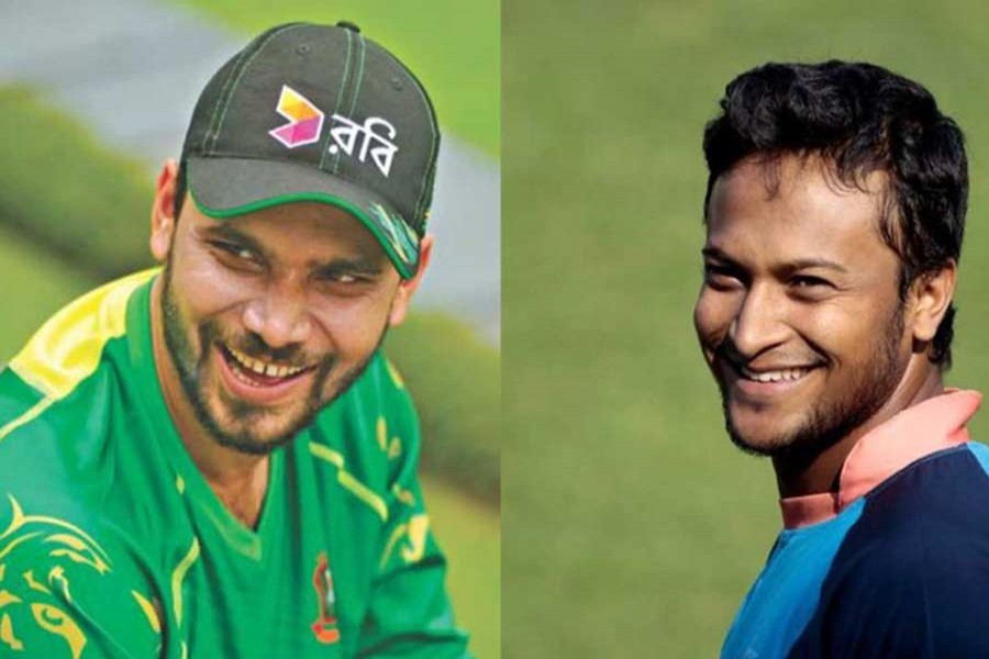 Shakib, Mashrafe to collect AL nomination forms Sunday