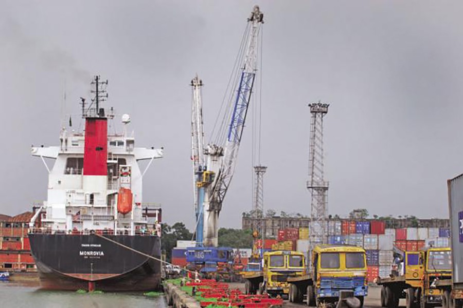 A view of Kolkata port is seen in this undated photo — Collected