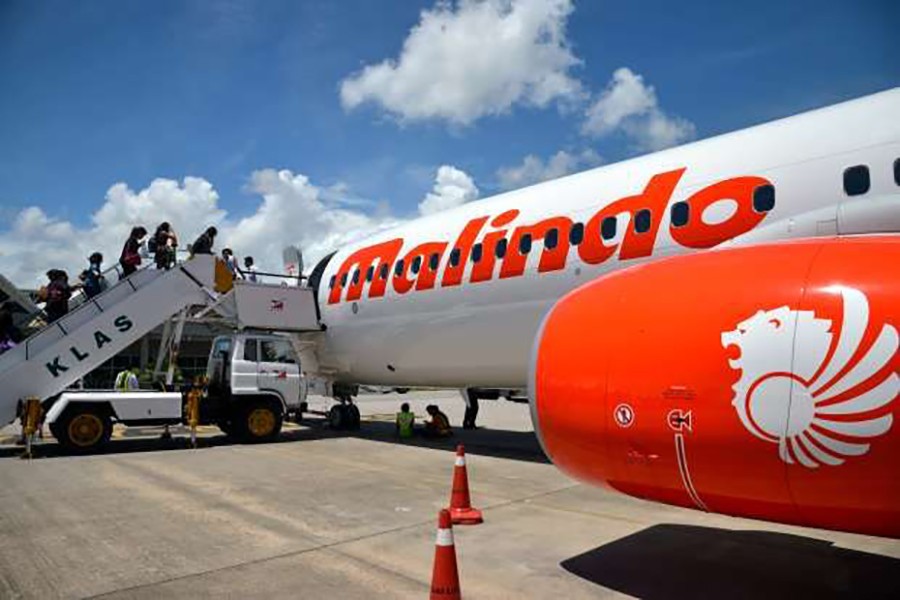 An aircraft of Malindo Air. File photo