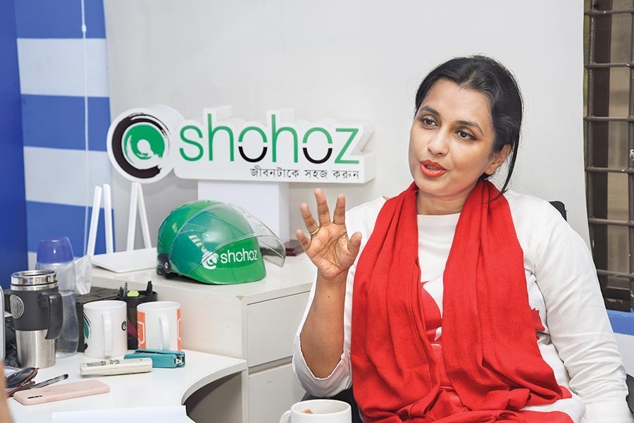 Managing Director of shohoz.com Maliha M Quadir — Photo collected