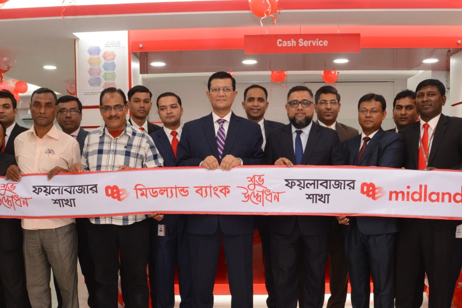 Midland Bank opens new branch in Bagerhat