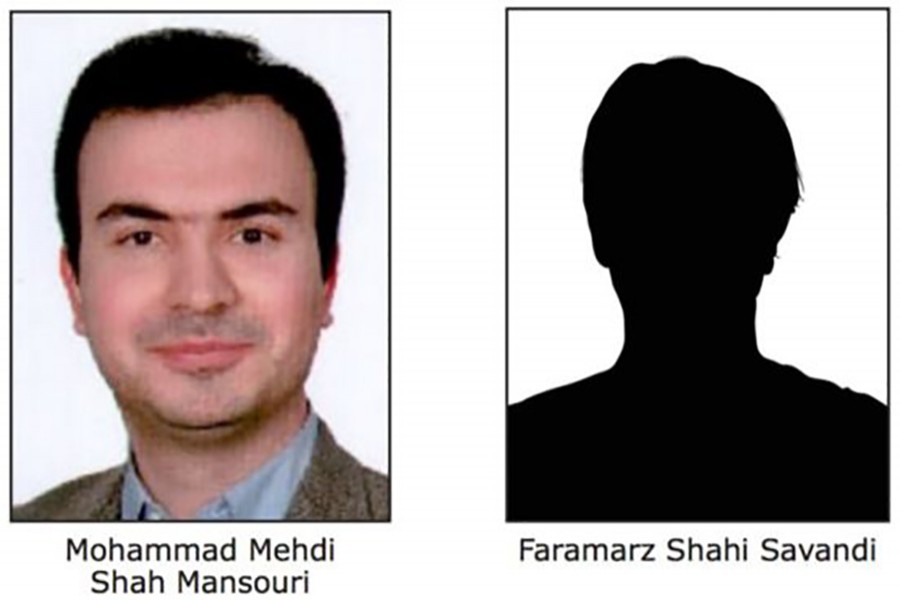 The accused are currently believed to be in Tehran. Photo: FBI