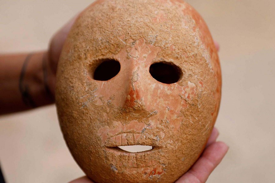 The mask is one of only 15 in the world. Photo: Collected