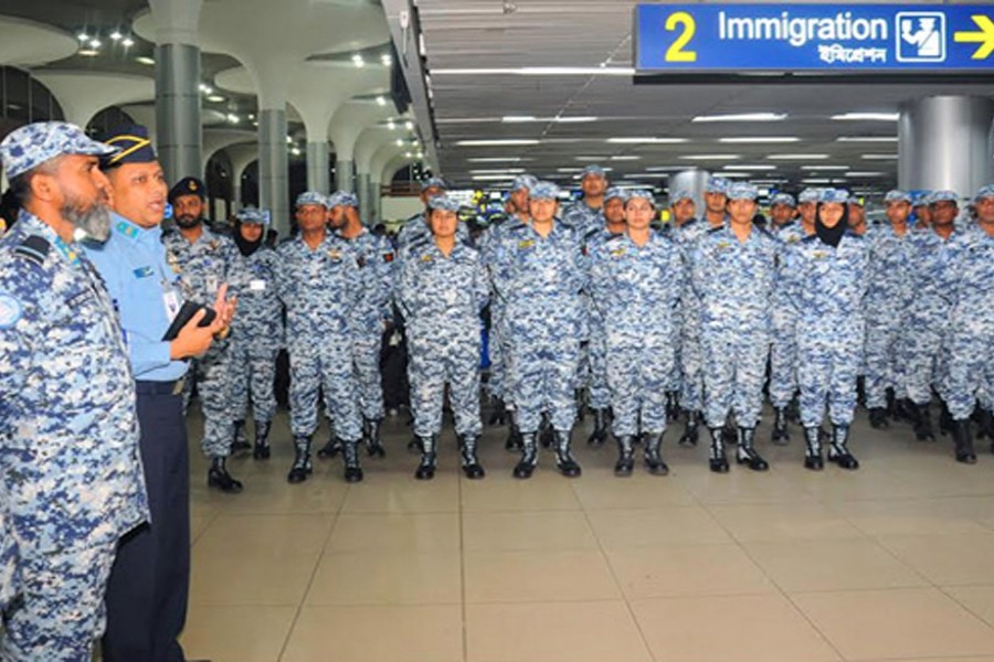 202 BAF peacekeepers leave for Congo