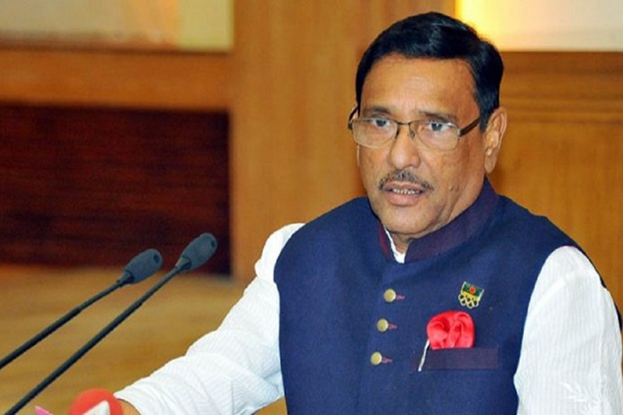 Awami League General Secretary Obaidul Quader. File photo