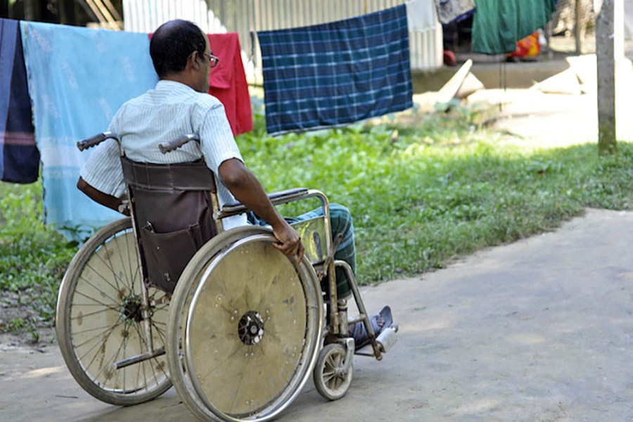 Disabled people in Bangladesh suffer from negligence and discrimination, activists say. Photo: Collected