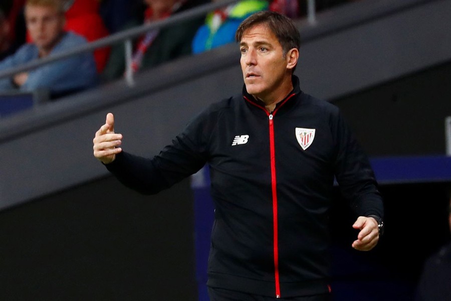 Reuters file photo shows the 49-year-old Eduardo Berizzo