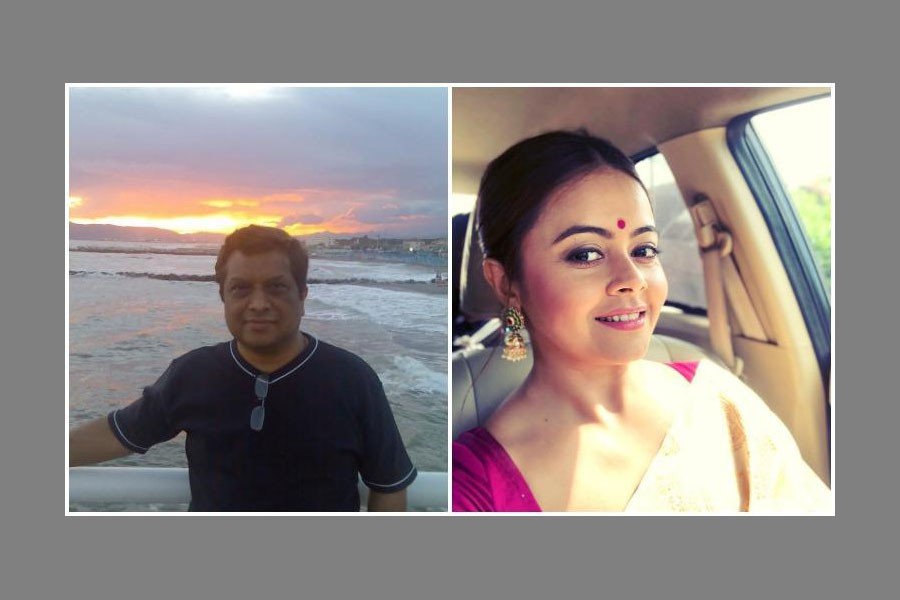 Rajeshwar Udani (L), a diamond trader based in Ghatkopar, had gone missing on November 28; Devoleena Bhattacharjee (R), 28, is an award-winning actress seen in several Indian TV serials