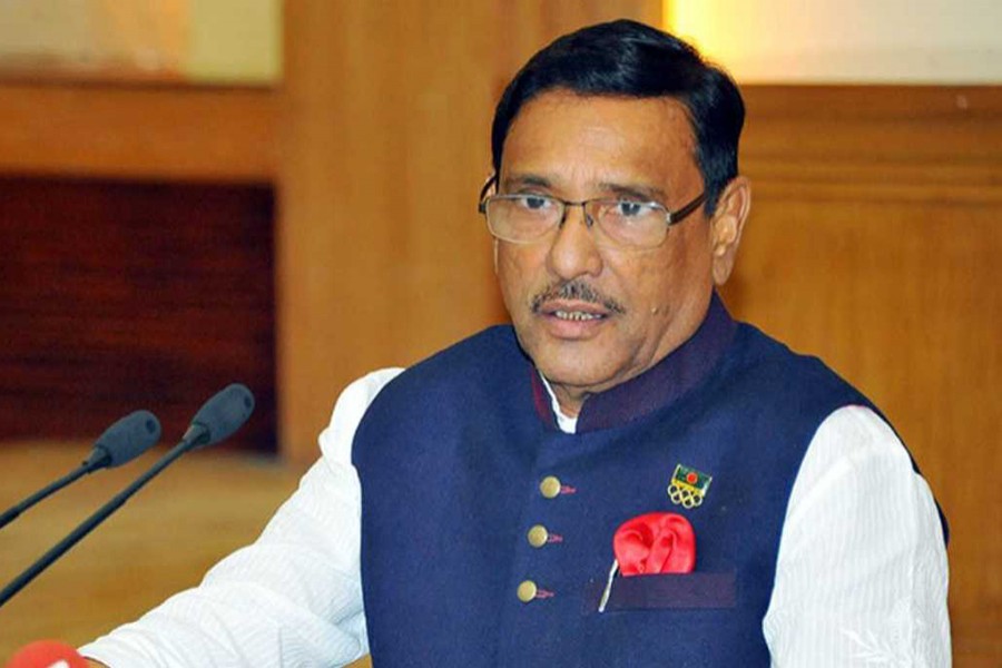 Awami League General Secretary Obaidul Quader. File photo