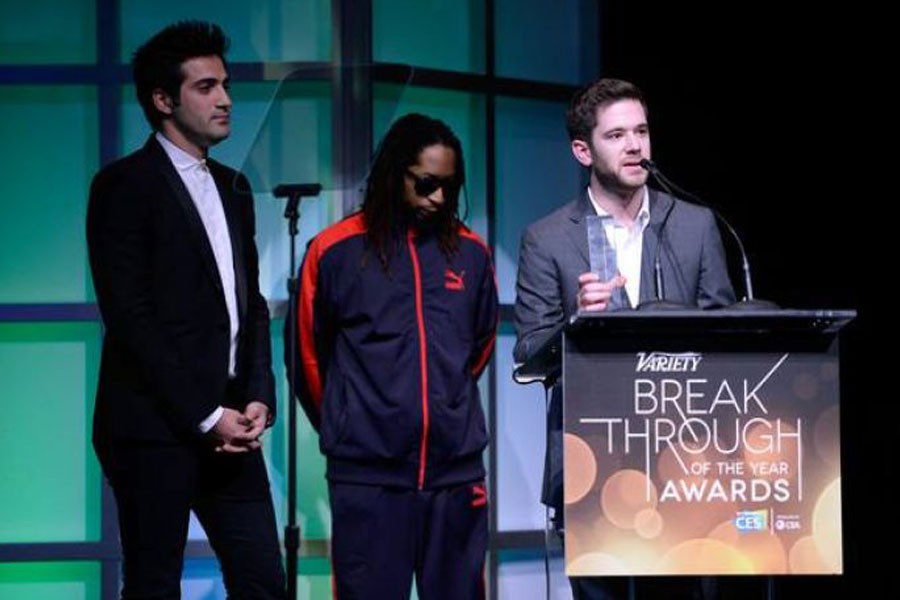 Colin Kroll, right, was HQ Trivia's chief executive- Photo source: Facebook