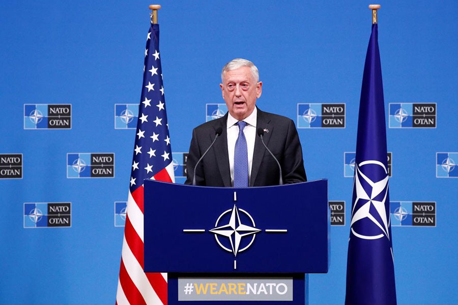 NATO hails contribution of Jim Mattis