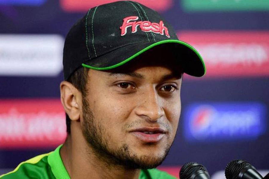 Shakib applauds batsmen  for stunning win over WI