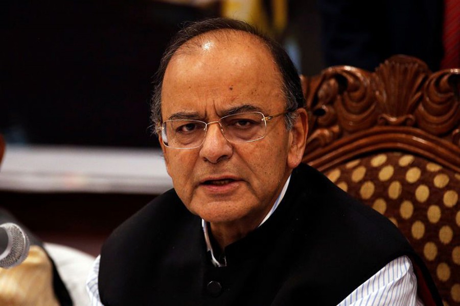 India's Finance and Defence Minister Arun Jaitley attends a two-day meeting of the Goods and Services Tax (GST) Council, comprising federal and state finance ministers, in Srinagar May 18, 2017. Reuters/File Photo