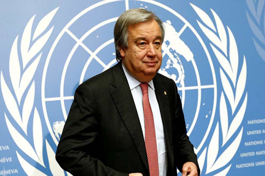 UN Secretary-General Antonio Guterres. File Photo.