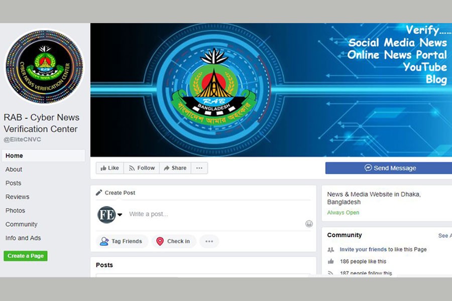 RAB opens Facebook page to verify fake news