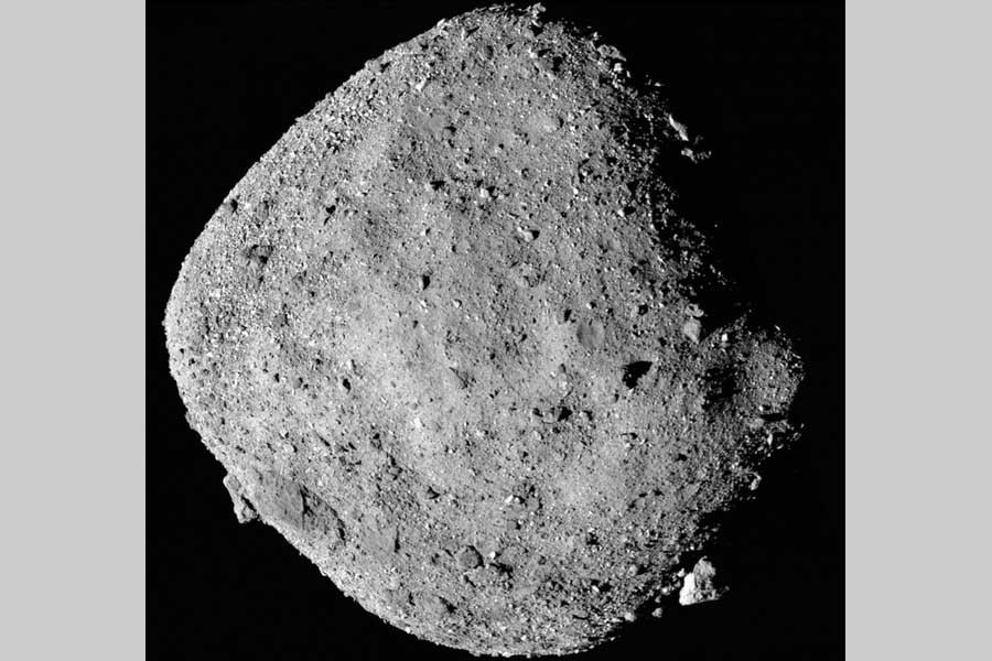 Bennu. Credit: NASA, Goddard, University of Arizona