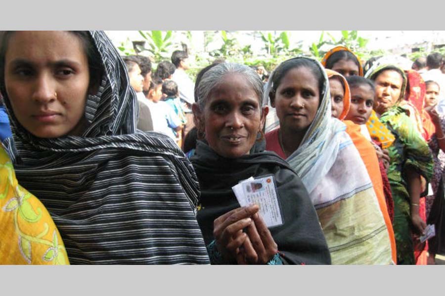 Election festivity in rural areas   