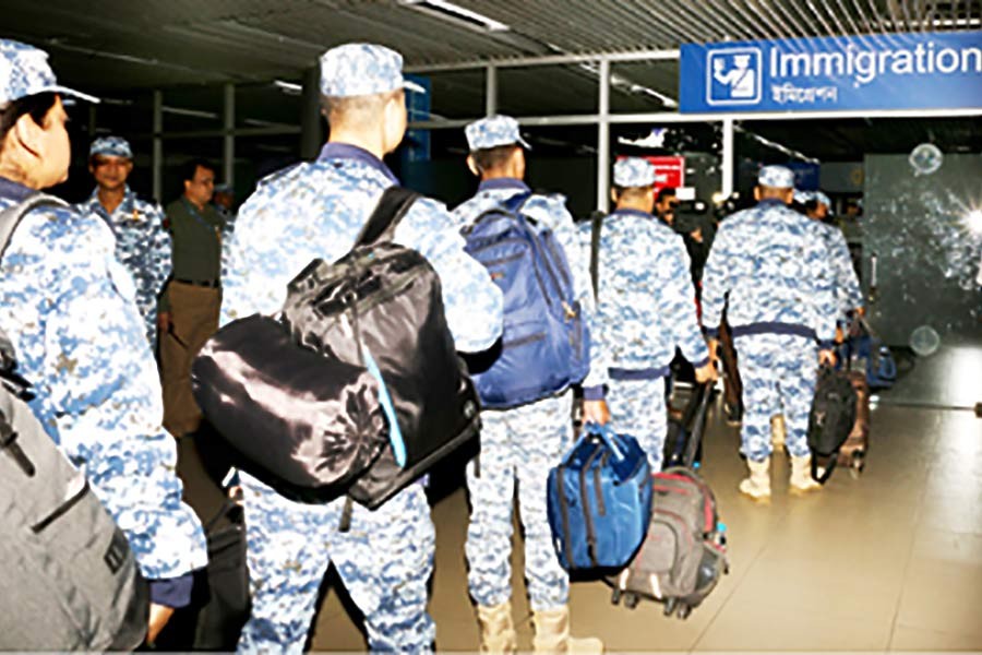 110 BAF peacekeepers leave for Mali