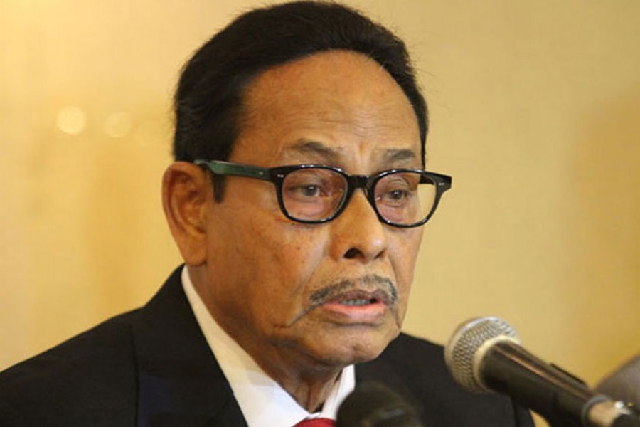 Huessain Muhammad Ershad. File Photo