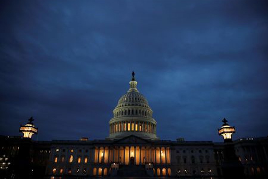 Capitol Hill is seen as a partial US government shutdown continues in Washington, US, December 30, 2018. Reuters