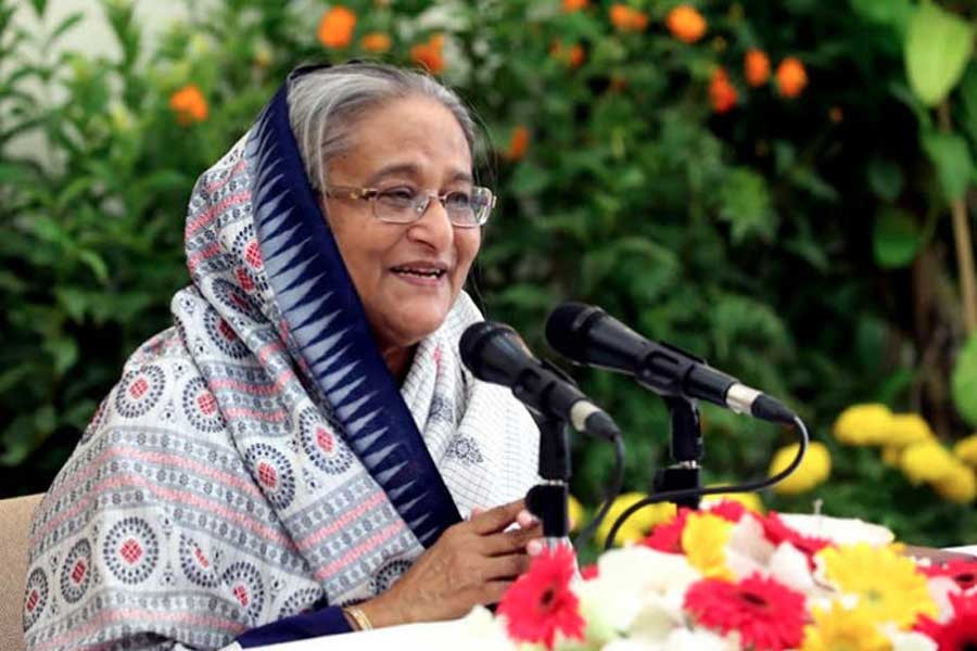 Hasina expresses gratitude towards people for AL’s victory