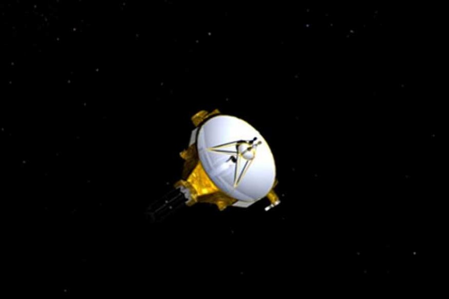 An artist's impression of NASA's New Horizons spacecraft, currently en route to Pluto, is shown in this handout image provided by NASA/JHUAPL. - Reuters