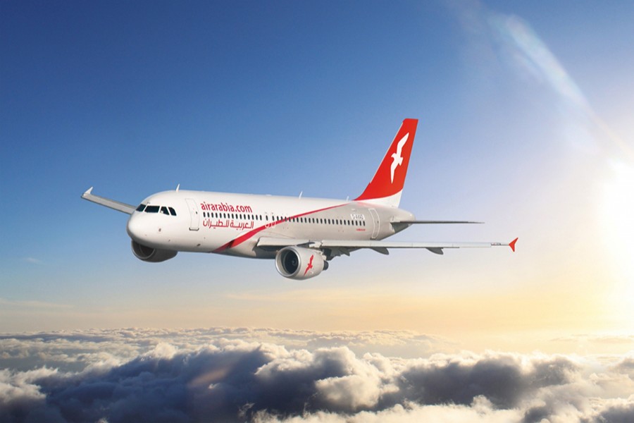 File photo of an Air Arabia flight