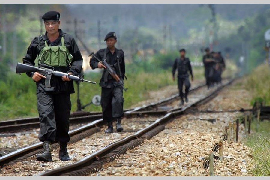 Gunmen kill four volunteers at school in Thailand