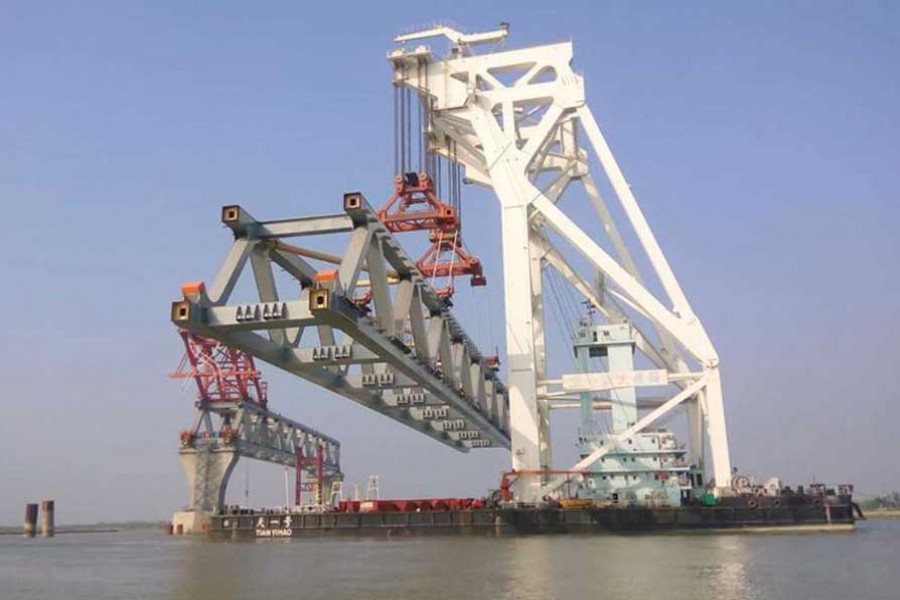 Five more Padma bridge spans to be installed soon