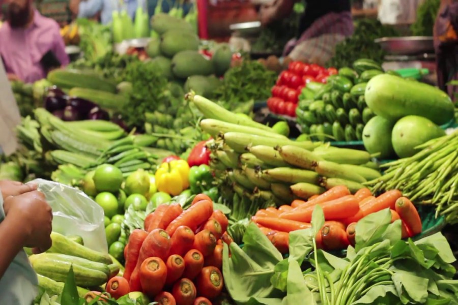 Vegetable consumption poor in five years