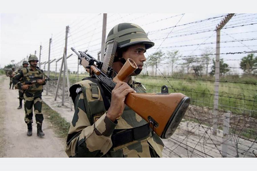 BSF troopers in action. Representational image