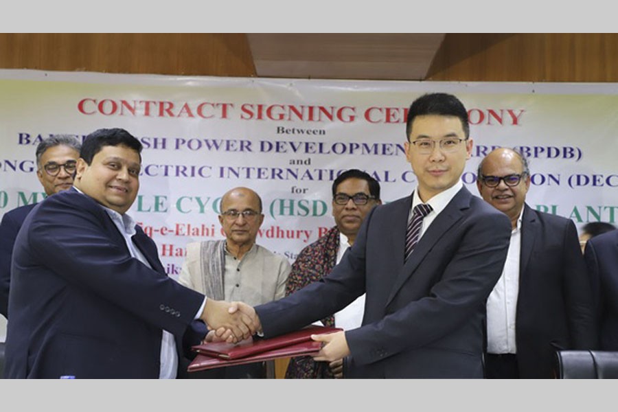 Govt, China ink deal to build power plant in Niphamari