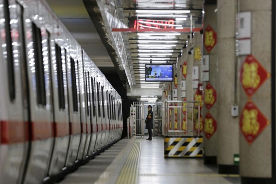 Reuters file photo of a subway in China