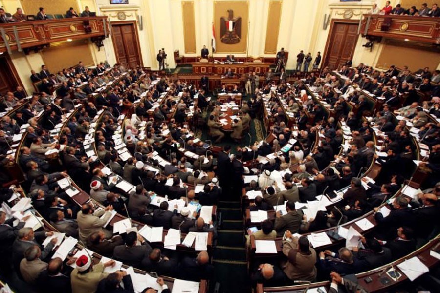 Members of the Egyptian parliament attend a session at Egypt's parliament in Cairo February 26, 2012 - Reuters File Photo used for representation