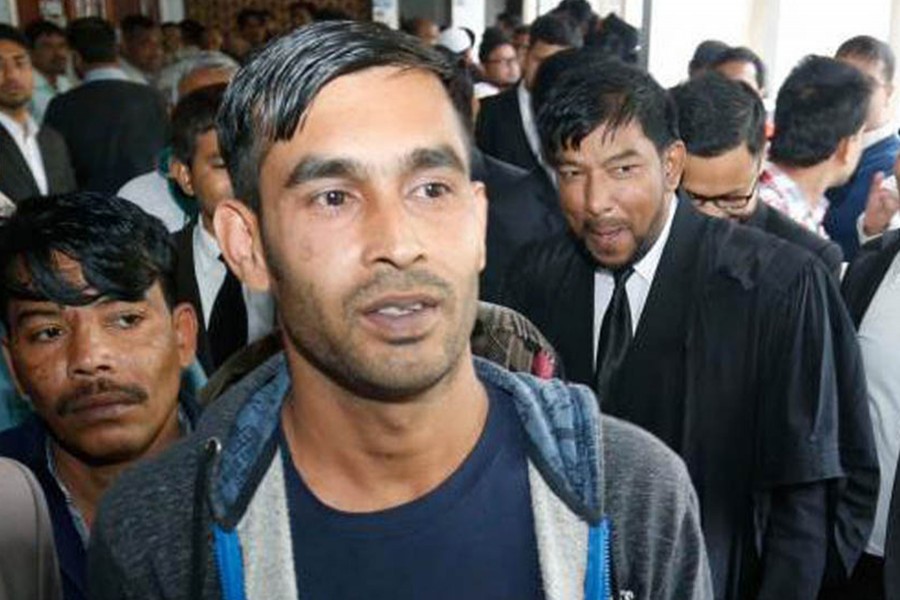 Jahalom was released from Kashimpur Central Jail in Gazipur in the wee hours of Monday — Focus Bangla photo