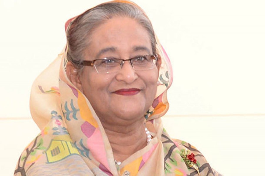 Prime Minister Sheikh Hasina. File Photo